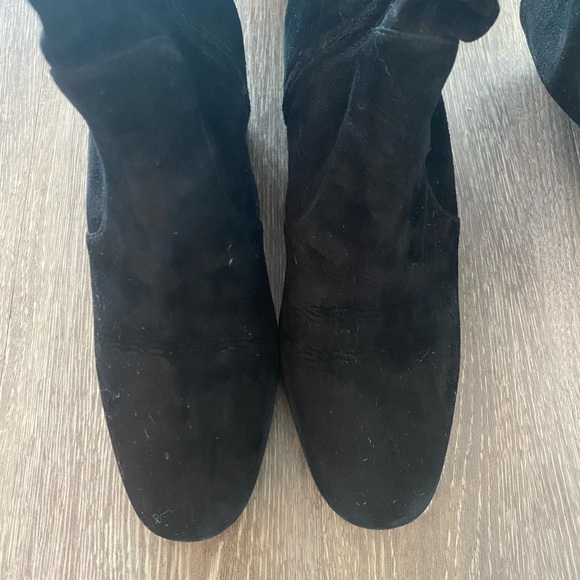 Prada Over the Knee Suede Black Boot - Picture 8 of 9